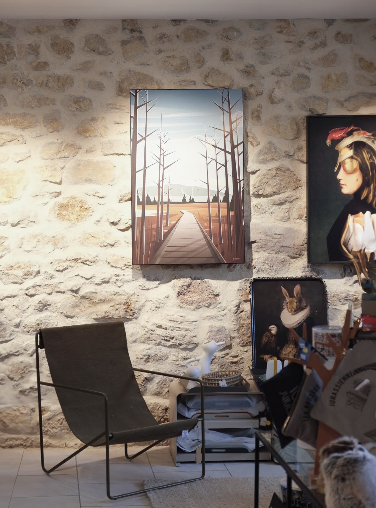 L’intérieur de la boutique Maison Mélitine
