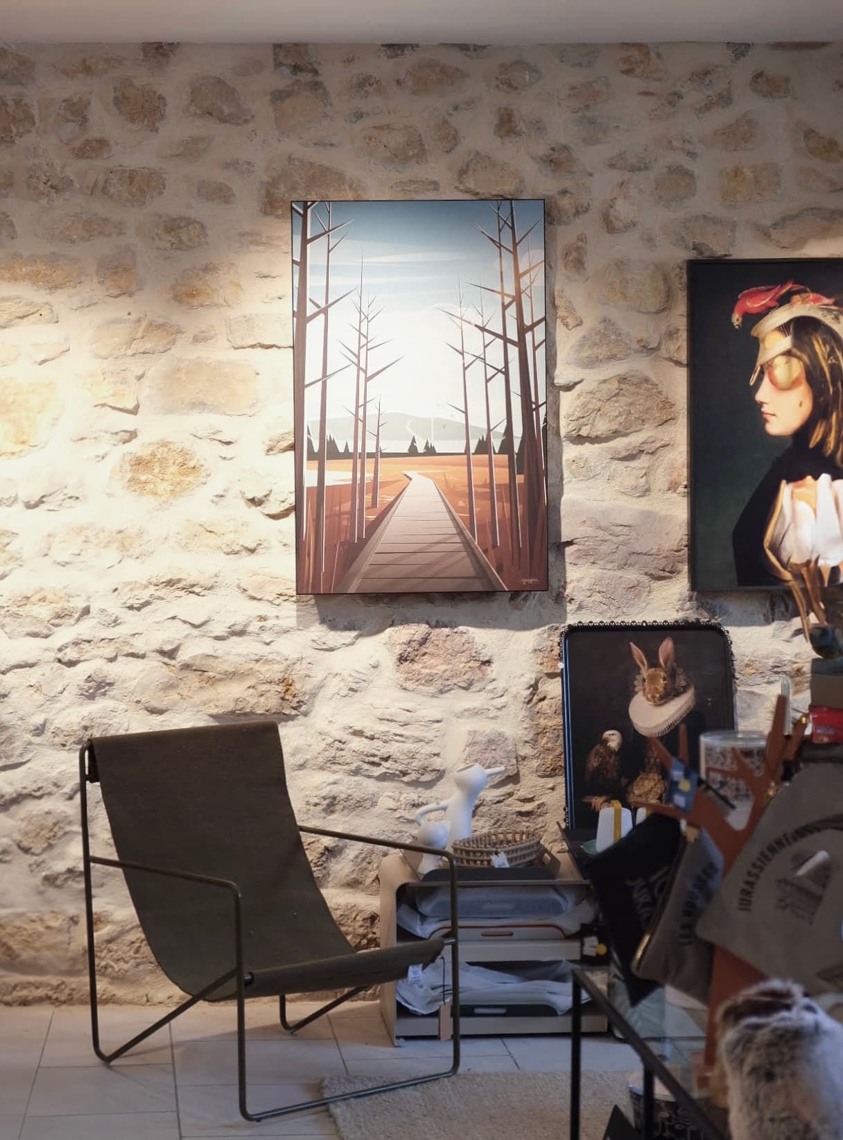 L’intérieur de la boutique Maison Mélitine