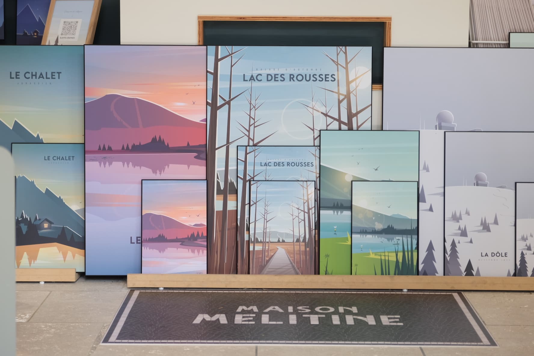 Les illustrations Jaypee Graphics présentées chez Maison Mélitine