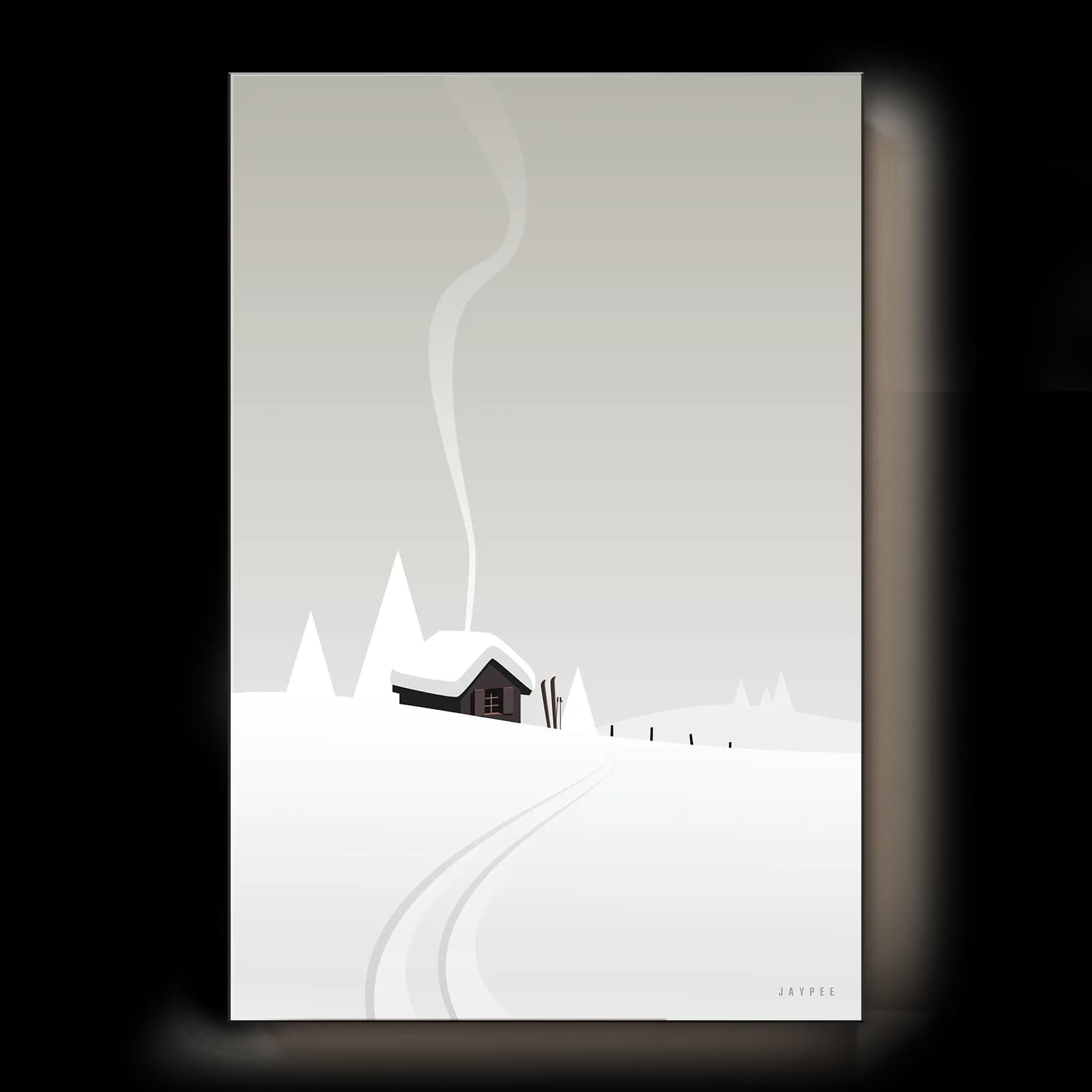 Chalet enneigé
