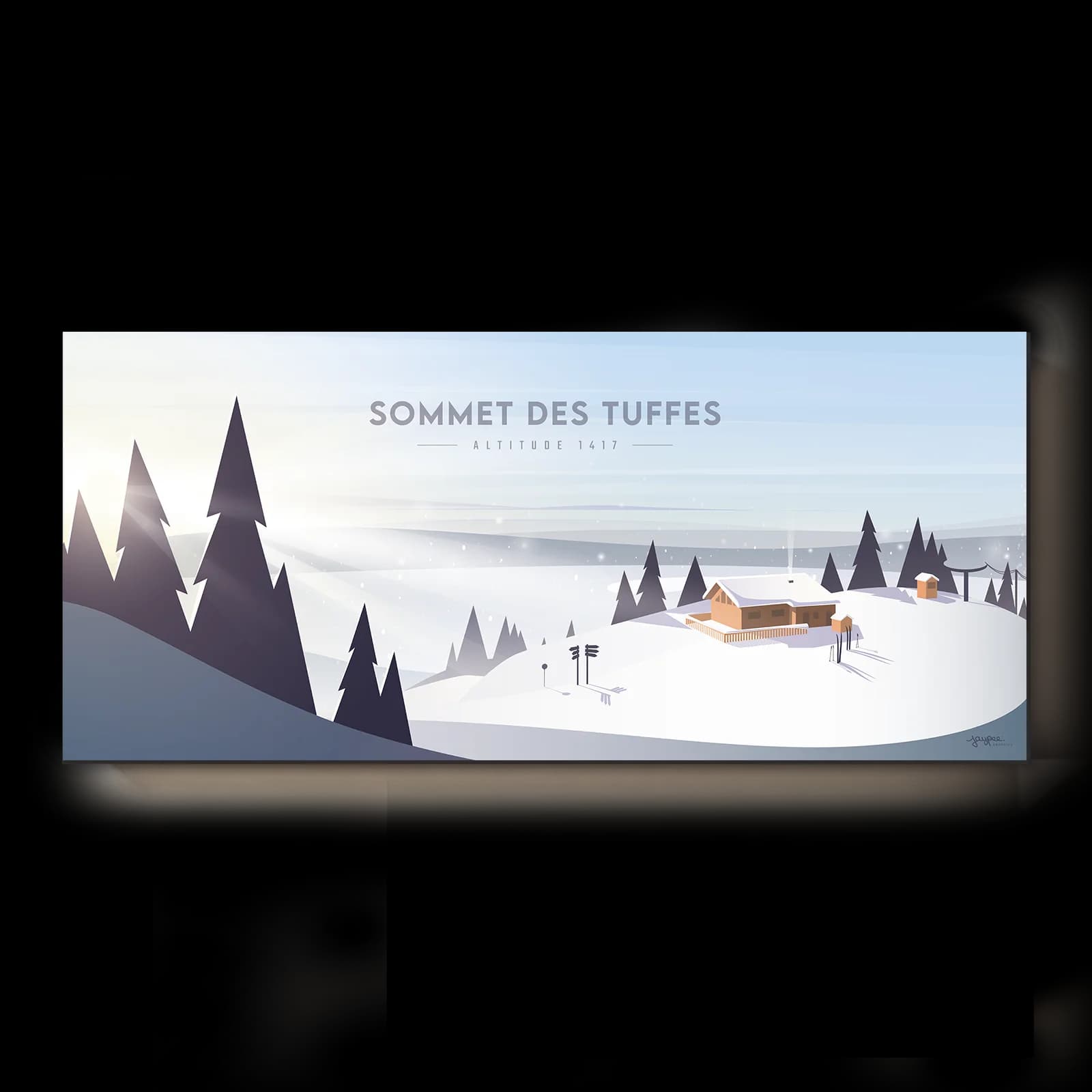 Le sommet des Tuffes