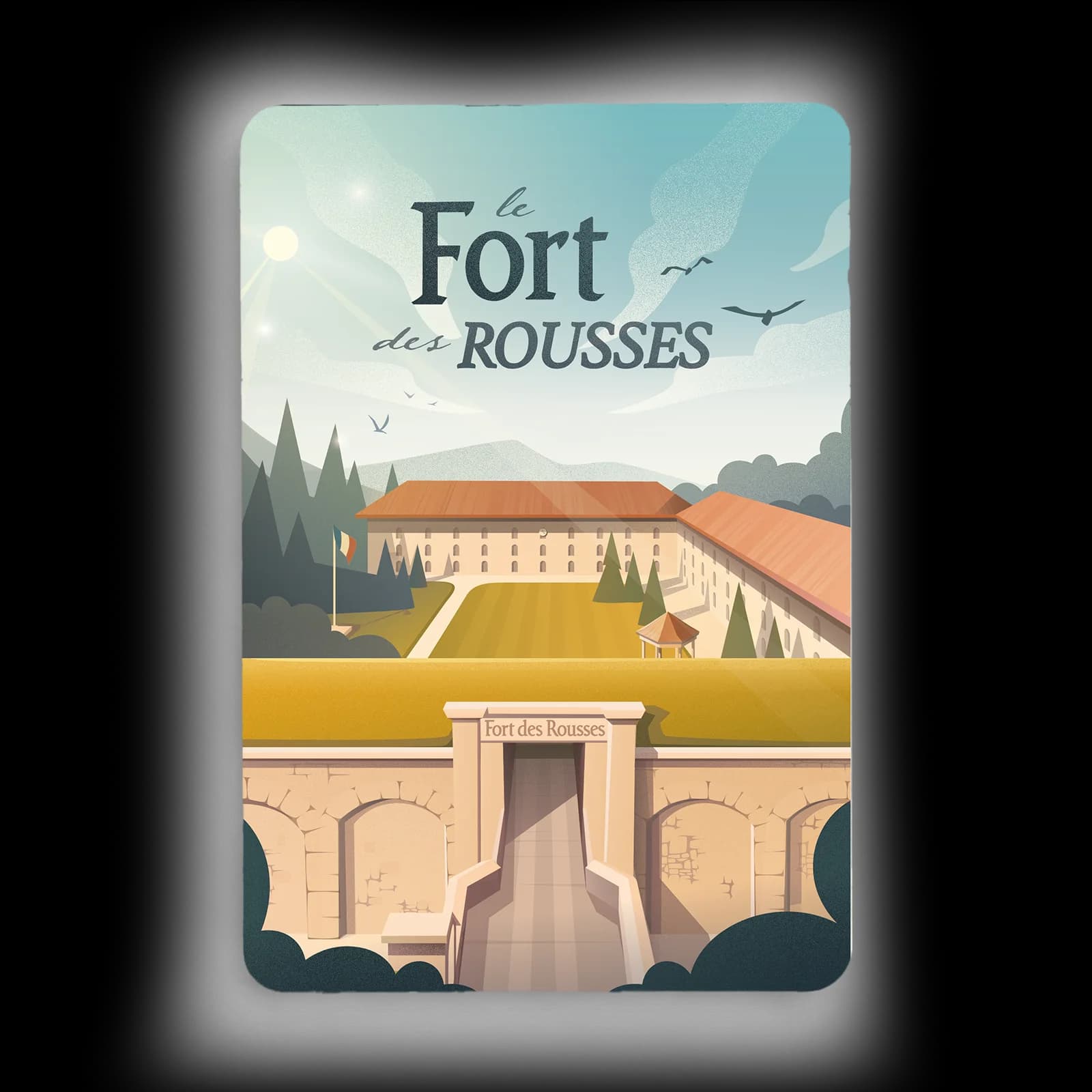 Fort des Rousses – Carte postale